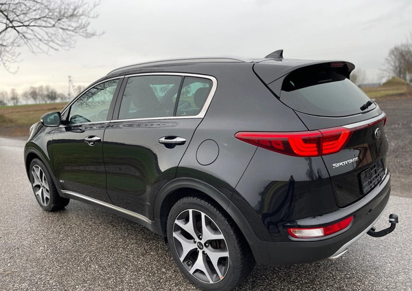 Kia Sportage cena 76999 przebieg: 140000, rok produkcji 2017 z Łochów małe 497